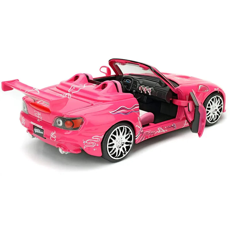 1:24 Honda S2000 Alloy Sports Car Diecasts & Toy Metal Muscle Car Racing Car Model High Simulation Collection Childrens Toy Gift - IHavePaws