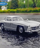 Welly 1:24 Mercedes Benz 300SL Alloy Sports Car Model Diecasts Metal Toy Classic Racing Car Vehicles Model Simulation Kids Gifts - IHavePaws