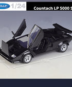 Welly 1:24 Lamborghini Countach LP5000s Alloy Sports Car Model Diecasts Metal Race Car Model Simulation Collection Kids Toy Gift - IHavePaws