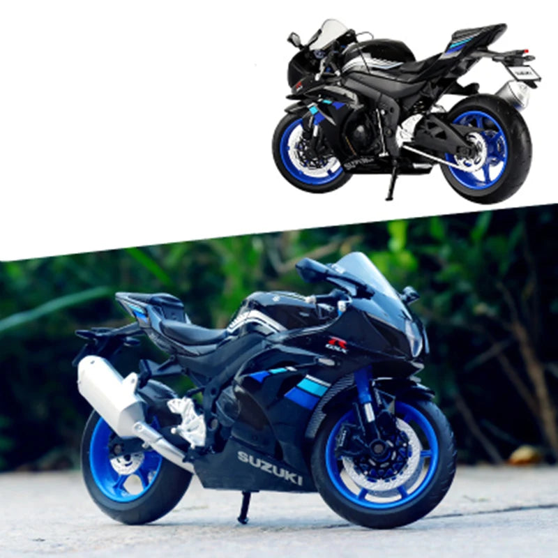 NEW 1:12 SUZUKI GSX-R1000 Racing Motorcycles Model Diecast Simulation Alloy Metal Motorcycle Model Collection Childrens Toy Gift