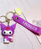 1PC Cute Sanrio Series Keychain For Men Colorful Keyring Accessories For Bag Key Purse Backpack Birthday Gifts SLO 15 - ihavepaws.com