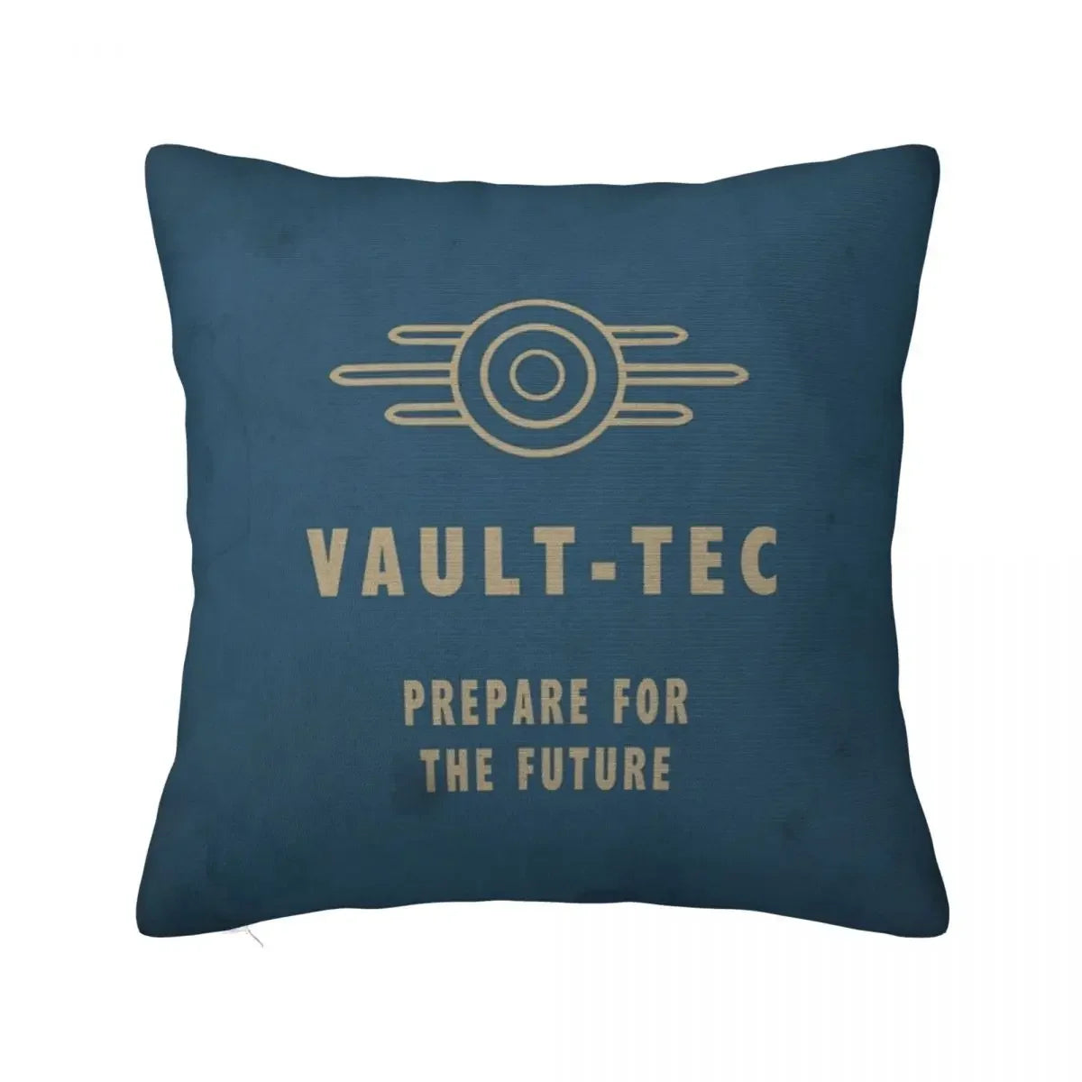 Fallout 4 Vault-tec Logo Square Pillowcase Cushion Cover Decorative Pillow Case Polyester Throw Pillow cover For Home Bedroom As shown / 45x45cm - IHavePaws