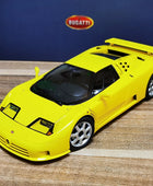 Autoart 1:18 BUGATTI EB110 SS Car model Sports car scale model Yellow - IHavePaws