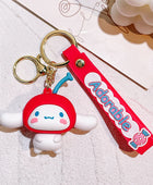 Sanrio Anime Action Figure Keychain Bag Pendant Hello Kitty Melody Kuromi Cinnamoroll Doll Pendant Couple Car Key Chain Kid Gift SLO 11 - ihavepaws.com
