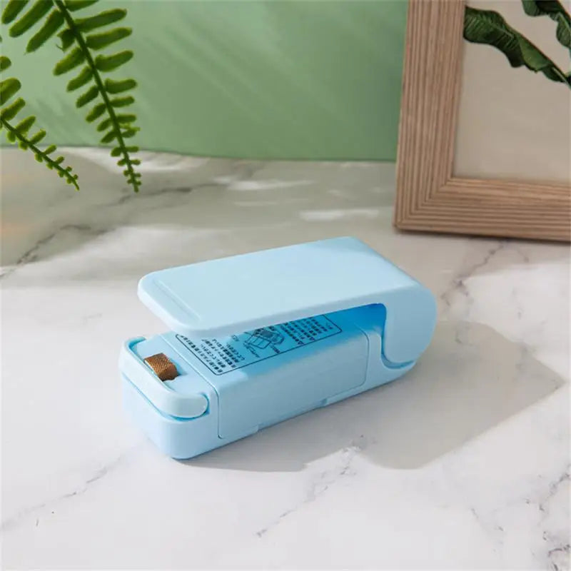 Handheld Heat Bag Mini Sealer Light Blue - IHavePaws