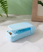 Handheld Heat Bag Mini Sealer Light Blue - IHavePaws