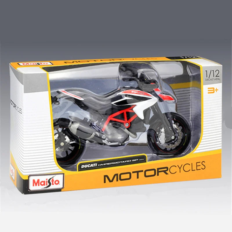 Maisto 1:12 DUCATI Hypermotard SP 2013 Alloy Racing Motorcycle Model Diecasts Metal Street Sports Motorcycle - IHavePaws