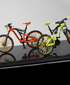 New Mini 1:10 Alloy Model Bicycle Diecast Metal Finger Mountain Bike Racing Simulation Adult Collection Toys Gift For Children