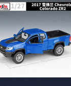 Maisto Assembly Version 1:27 Chevrolet Colorado ZR2 Alloy Pickup Car Model Diecasts Metal Off-road Vehicles Car Model Kids Gifts