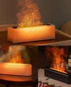 2024 RGB Flame Aroma Diffuser Humidifier - IHavePaws