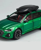 1/24 Audi RS6 Avant Station Wagon Alloy Car Model Diecast Metal Toy Green - IHavePaws