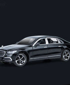 1:22 Maybach S400 Alloy Luxy Car Model Diecasts Metal Metal Toy Vehicles Car Model High Simulation Sound and Light Kids Toy Gift S400 Black - IHavePaws