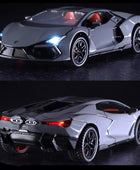 1:32 Revuelto Alloy Sports Car Model Diecast Metal Toy Racing Car Vehicles Model Simulation Sound and Light Collection Kids Gift