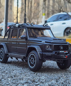 Almost Real AR 1/18 Brabus G800 Adventure XLP Pickup Alloy Car Model Collection Gift to friends and family 860525 Black - IHavePaws