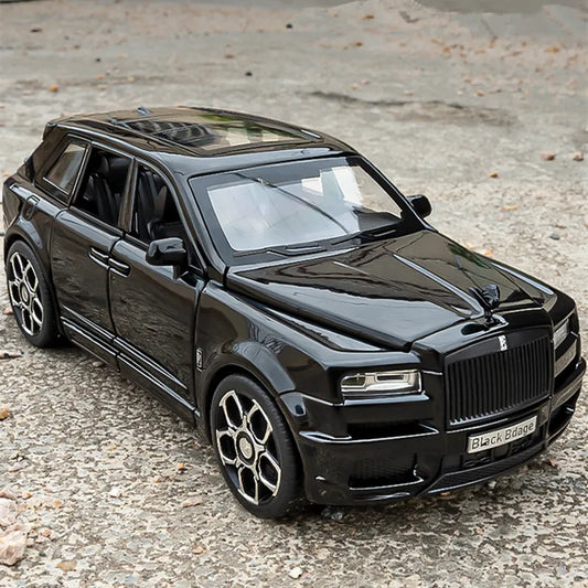 1:32 Rolls Royce SUV Cullinan Alloy Car Model Diecasts Metal Toy Car Model Simulation Black - IHavePaws