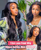 Easy and Go Glueless Wig Body Wave 6x4 5x5 Lace Closure Glueless Wig Human Hair Ready To Wear Pre Cut Pre plucked 13x4 Lace Wigs