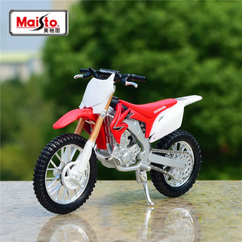 Maisto 1:12 HONDA CRF450R Alloy Racing Motorcycle Model Simulation Diecasts Metal Toy Cross-country Motorcycle Model Kids Gifts