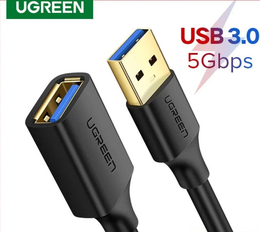 UGREEN USB Extension Cable USB 3.0 Cable for Smart Laptop PC TV Xbox One SSD USB 3.0 2.0 Extender Cord Mini Fast Speed Cable - IHavePaws