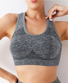 Fitness Sports Bra For Women Soft Brassiere Yoga Underwear Crop Tops 7 Color Breathable Running Gym Underwear Quick Dry Vest - IHavePaws