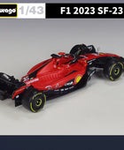 Bburago 1:43 F1 2023 Ferrari SF23 16# Charles Leclerc Scuderia #55 Carlos Sainz Alloy Supercar Diecast Racing Car Model Toy Gift - IHavePaws