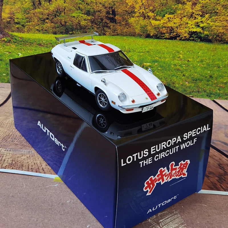 AUTOart 1:18 LOTUS Europa Special Edition Track Wolf Diecast Car Scale model 75396 - IHavePaws