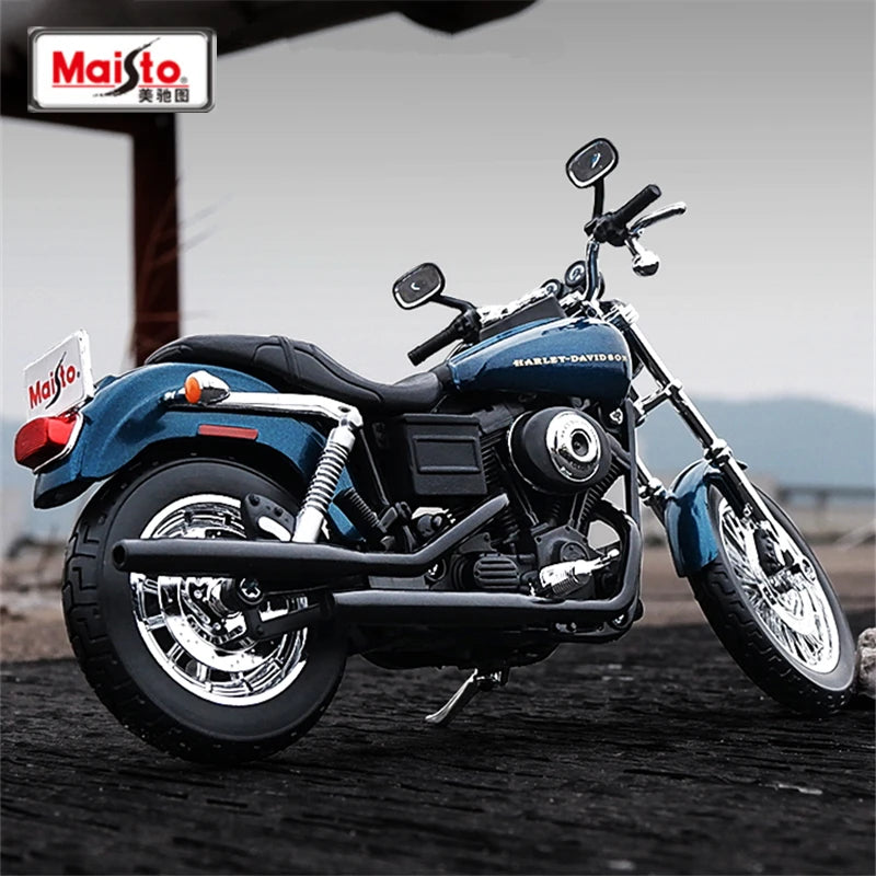 Maisto 1:12 2004 Harley Dyna Super Glide Sport Alloy Sports Motorcycle Model Diecast Metal Street Race Motorcycle Model Kid Gift - IHavePaws