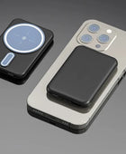 30000mAh Power Bank Magnetic Wireless Charging Compact Lightweight Portable Magsafe Black 20000mAh - IHavePaws