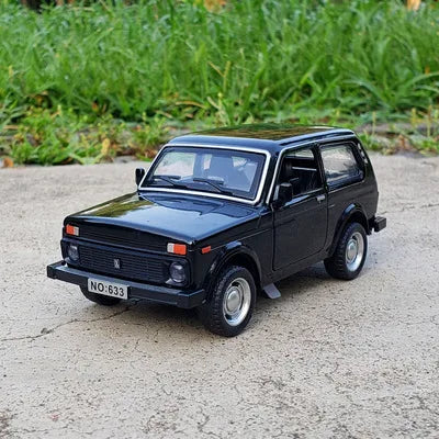 1:32 LADA Classic Car Alloy Car Model Diecasts & Toy Vehicles Metal Vehicles Car Model Simulation Collection Childrens Toys Gift Black B - IHavePaws