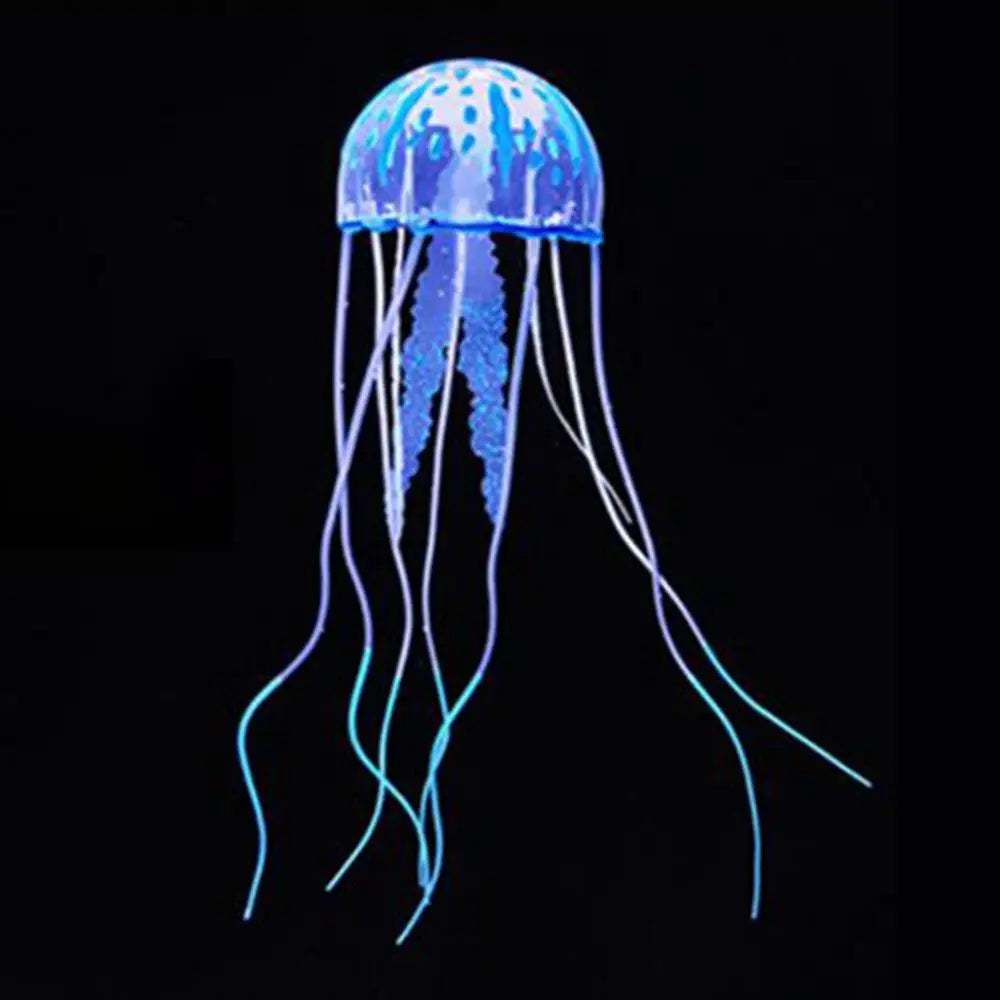 Artificial Swim Effect Jellyfish Aquarium Decoration Blue - IHavePaws