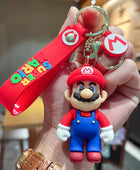 Super Mario Brothers Keychain Classic Game Character Model Pendant Men's and Women's Car Keychain Ring Bookbag Accessories Toys 01 - ihavepaws.com