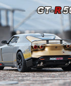 1:24 Nissan GTR50 Alloy Sports Car Model Diecasts Metal Toy Race Car Model Simulation Sound and Light Collection Childrens Gifts - IHavePaws