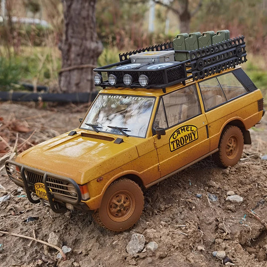 AR 1:18 1982 Range Rover Camel Cup Dirty Edition Racing car model Collection Gift 810110 - IHavePaws