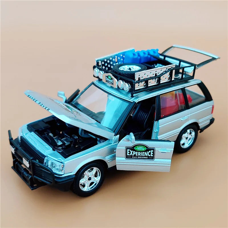 Bburago 1:24 Land Rover Defender SUV Alloy Car Model Diecast Metal Modified Off-road Vehicles Car Model Simulation Kids Toy Gift - IHavePaws