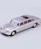 1/64 Classic Old Car Pullman Alloy Car Model Diecasts Metal Retro Vehicles Car Model High Simulation Collection With Retail Box Silvery - IHavePaws