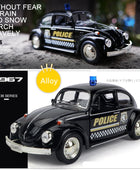 1:36 Beetle Alloy Classic Car Model Diecasts Metal Toy Vehicles Car Model Simulation Miniature Scale Collection Childrens Gifts Black police - IHavePaws