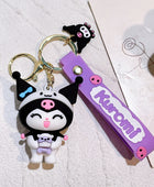 Sanrio Hello Kitty Keychain Cute Cartoon Melody Kuromi Cinnamoroll Doll Pendant Decoration Keyring Jewelry Girl&Child Gifts Toy KTM 4 - ihavepaws.com