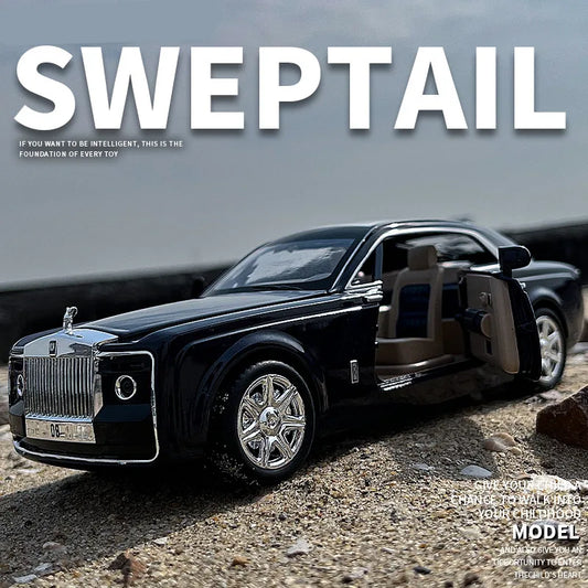 1:24 Rolls Royce Sweptail Alloy Luxury Car Model Diecast & Toy Vehicles Metal Toy Car Model Collection Simulation Children Gift - IHavePaws