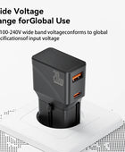 20W GaN PD USB C Fast Charger for IPhone 14 13 12 Pro Max QC 3.0 PD 3.0 Multi Plug USB Type C Quick Charging for IPad Air Xiaomi