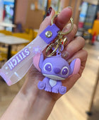 New Anime Disney Keychain Cartoon Mickey Mouse Minnie Lilo & Stitch Cute Doll Keyring Ornament Key Chain Pendant Kids Toys Gifts 35 - ihavepaws.com