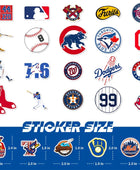 10/30/50PCS Baseball PVC Stickers - IHavePaws