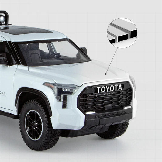 1/22 Tundra Pickup Alloy Car Model Diecast & Toy Metal Off-Road Vehicles Car Model Sound and Light Collection Childrens Toy Gift - ihavepaws.com
