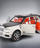 1:24 Rolls Royce SUV Cullinan Mansory Alloy Luxy Car Model Diecasts Metal Toy Car Model Simulation White - IHavePaws