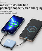 Mini Power Bank 30000mAh Portable External Battery Pack USB Type-C+Lightning - IHavePaws