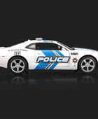 Maisto 1:24 2010 Chevrolet Camaro SS RS Alloy Sports Car Model Diecasts Metal Police Vehicles Car Model Simulation Kids Toy Gift