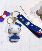 1PC Cute Sanrio Series Keychain For Men Colorful Keyring Accessories For Bag Key Purse Backpack Birthday Gifts SLO 29 - ihavepaws.com