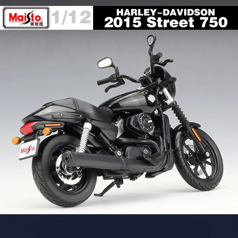 Maisto 1:12 Harley 2015 Street 750 Alloy Sports Motorcycle Model Simulation Metal Street Racing Motorcycle Model Kids Toys Gifts