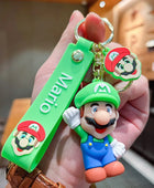 Super Mario Brothers Keychain Classic Game Character Model Pendant Men's and Women's Car Keychain Ring Bookbag Accessories Toys 04 - ihavepaws.com