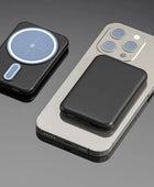 30000mAh Power Bank Magnetic Wireless Charging Compact Lightweight Portable Magsafe Black 10000mAh - IHavePaws