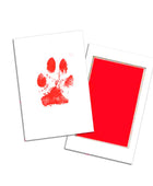 Cat Dog Paw Print Ink Kit Pad Red - IHavePaws
