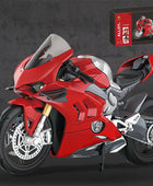 Assembly Version 1:12 Panigale V4S Corse Alloy Motorcycle Model Diecast Metal Toy Racing Motorcycle Model - IHavePaws